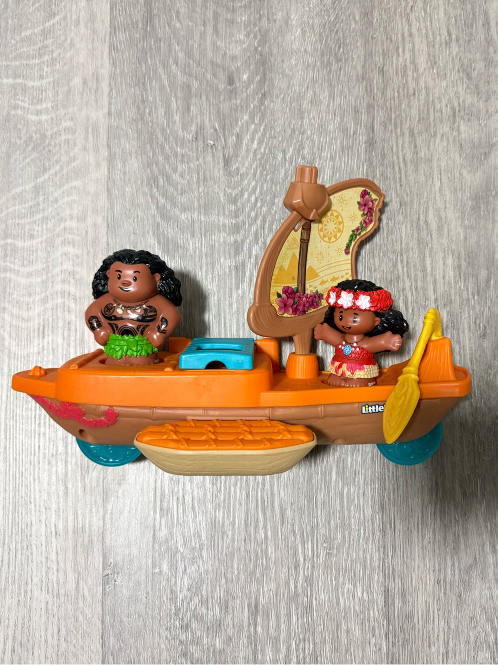 Little People Moana, Maui & Boat Set